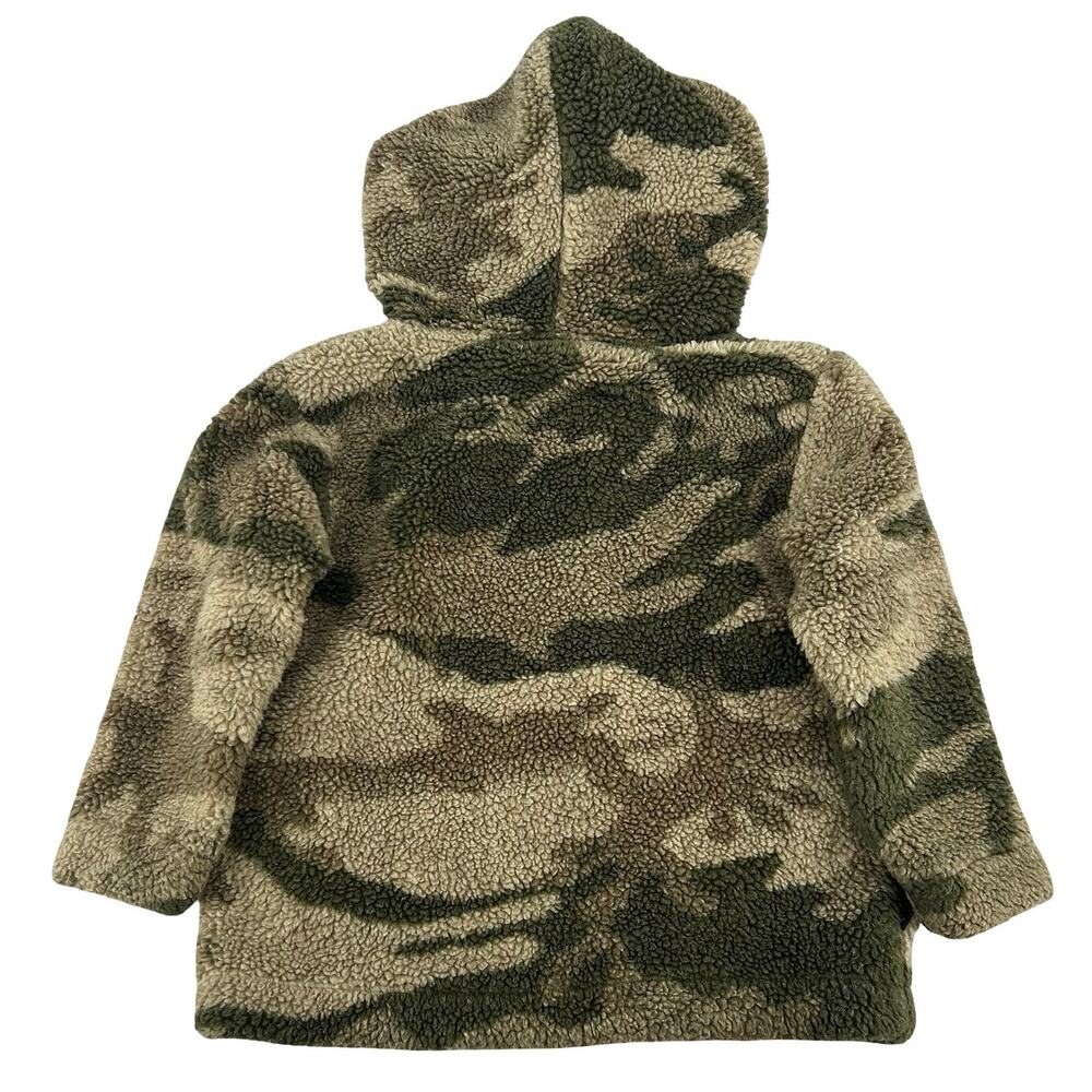 Cabela's Toddler Berber Fleece Hooded Full Zip Hunting Camo Fleece Jacket sz 2T - Picture 6 of 7